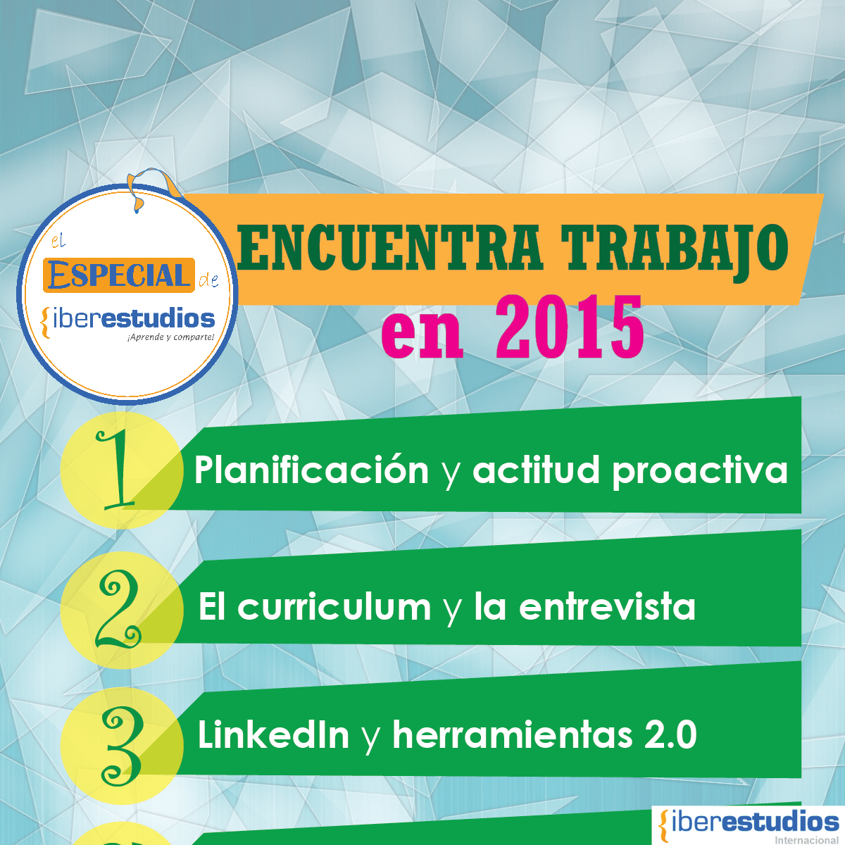 Claves para encontrar tu trabajo en 2015