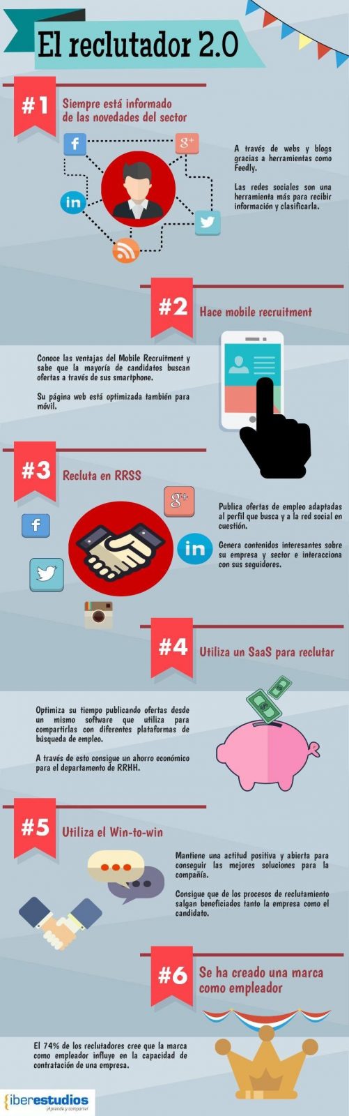 ¿Te identificas con un reclutador 2.0? [INFOGRAFIA]