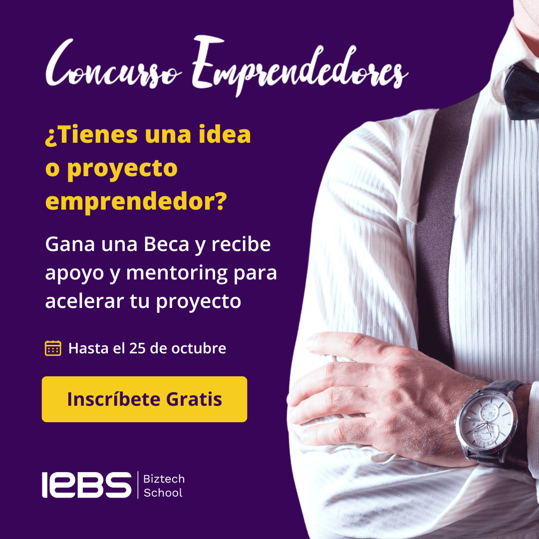 IEBS lanza su XIV edición del Concurso de Emprendedores 2024 con categorías de IA, Fintech, y más